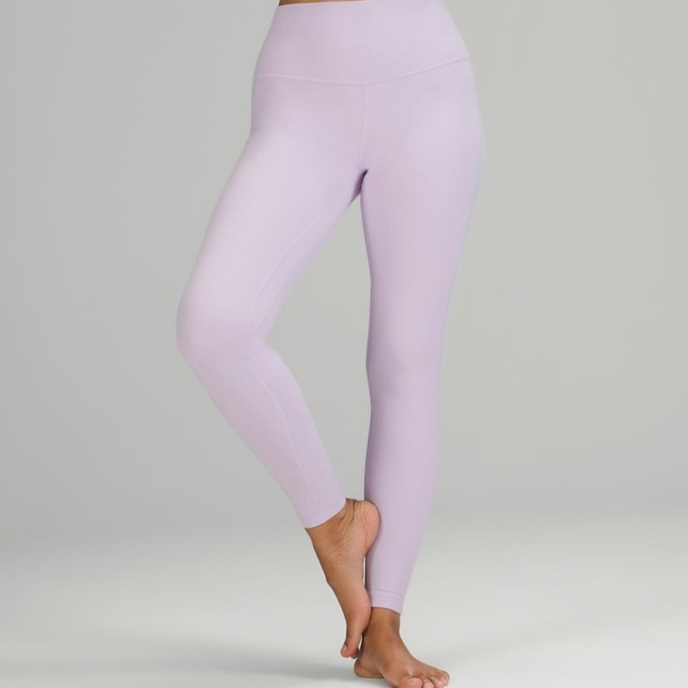 Lavender Dew Lululemon align leggings size 2 28”